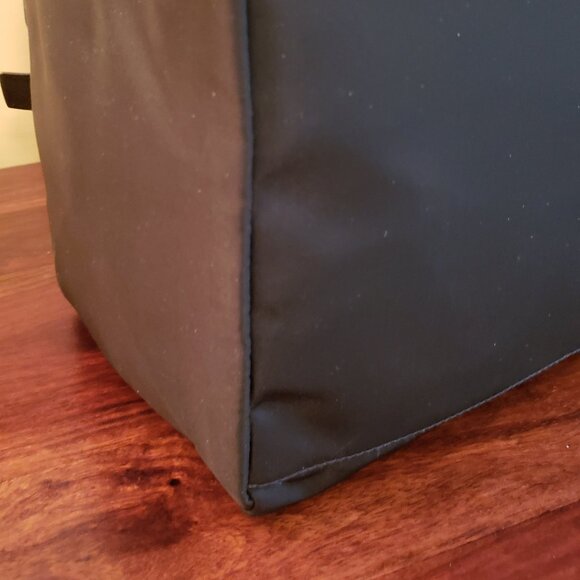 PRADA TESS SAFFIANO Nylon/Leather Tote Handbag (Nero) includes Authenticity card - Picture 8 of 13